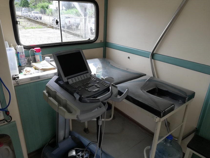 indoor trailer ultrasound