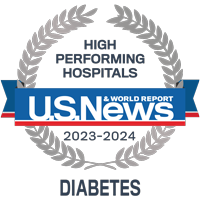 High Performing Hospitals U.S. News & World Report 2023-2024 Diabetes