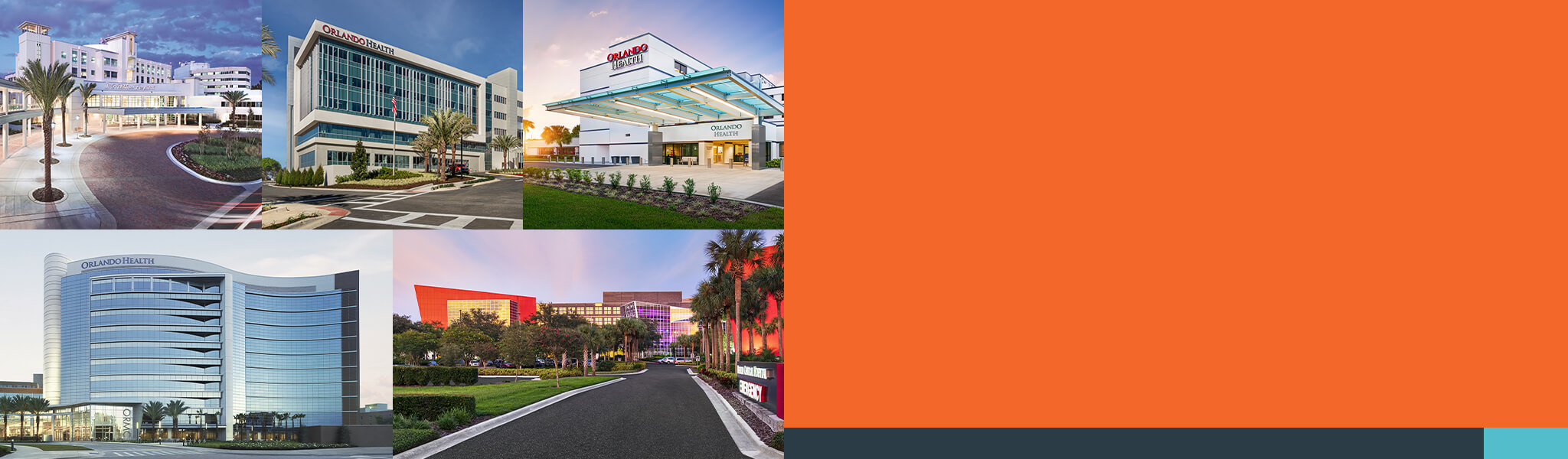 collage of Orlando Health facilities