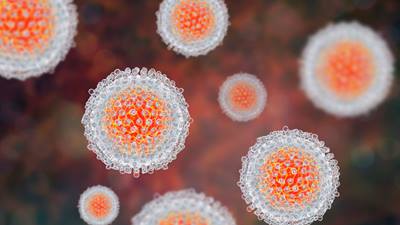 Image of a hepatitis virus