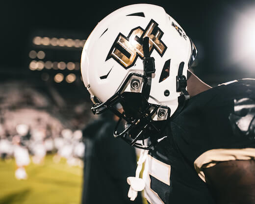 UCF football player