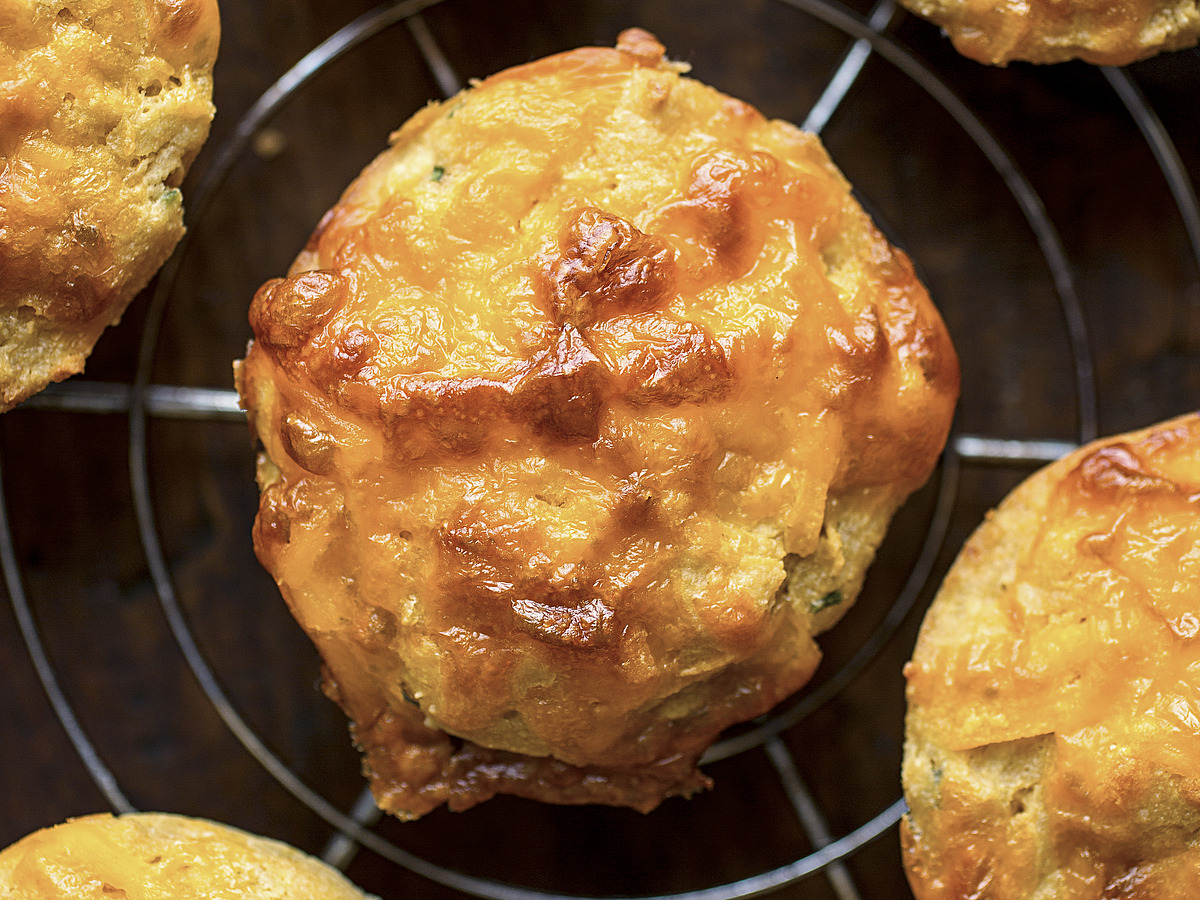 Apple-Cheddar Quinoa Muffins