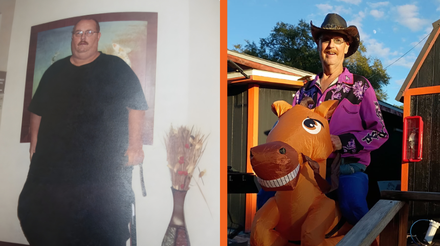 ‘I Am Not Dying on the Couch.’ Orlando Man Loses 800 Pounds