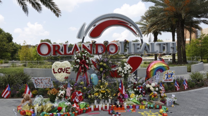 Orlando Health hosts ceremony to donate corporate sign to onePULSE Foundation