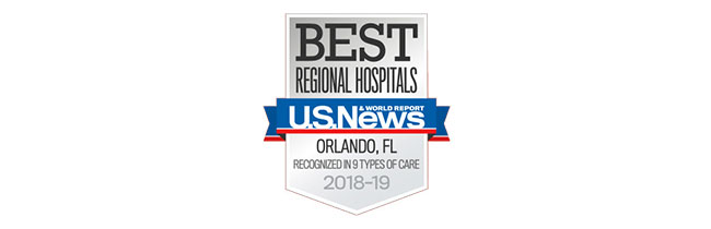 Logo - Best Regional Hospitals by US News & World Report ranked in 9 types of care in 2018-19