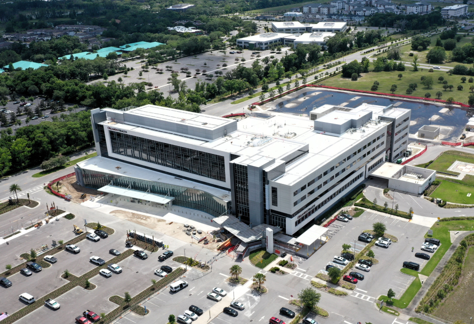 9 Lake Mary Hospital Opening Event - Tour Landing Page Construction 950x650