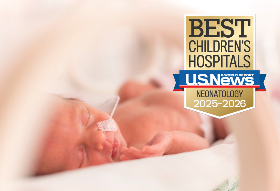 Premature Baby laying down