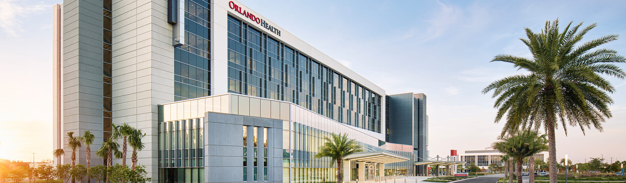 beauty shot of Lake Mary Hospital
