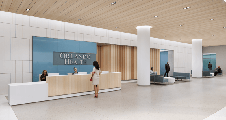 Orlando Health Lakeland Hospital lobby