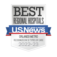 Best Regional Hospitals U.S. News & World Report Orlando Metro Recognized in 12 Types of Care 2022-23