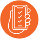 1942704 ORGANIC DIGITAL - Patient Folder Kit - Website Icons_Orange Circle - Discharge