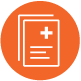 1942704 ORGANIC DIGITAL - Patient Folder Kit - Website Icons_Orange Circle - Med Records