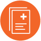 1942704 ORGANIC DIGITAL - Patient Folder Kit - Website Icons_Orange Circle - Med Records