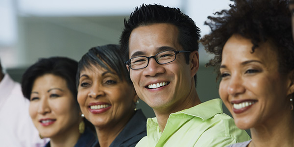 Diversity, Equity & Inclusion - Group of people smiling