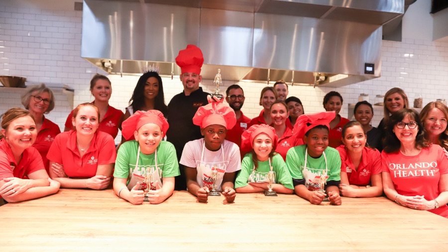 Orlando Health Heart & Vascular Institute and the American Heart Association Transform Kids into All-Star Cooks