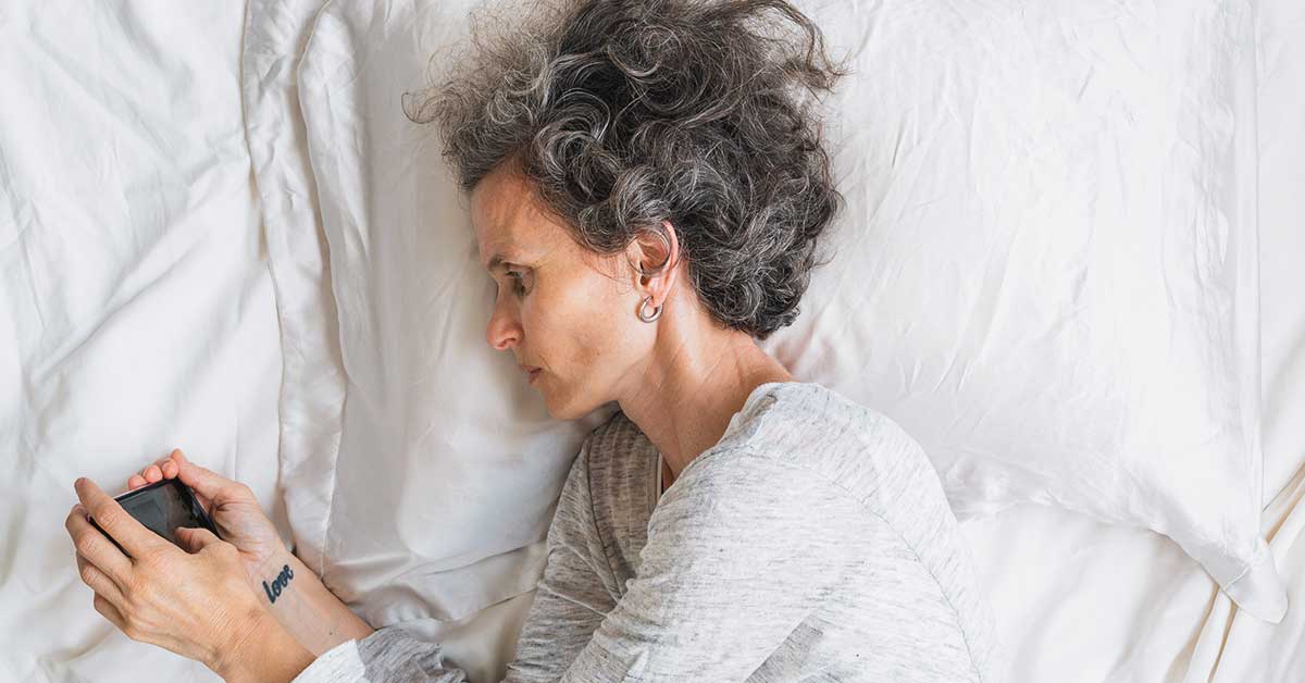 Can’t Sleep? Menopause May Be the Culprit.