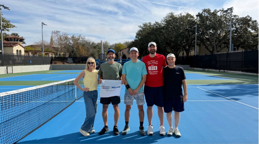 Rollins Tennis Pro-Am Tournament Aces Fundraising for New Orlando Health Children’s Pavilion