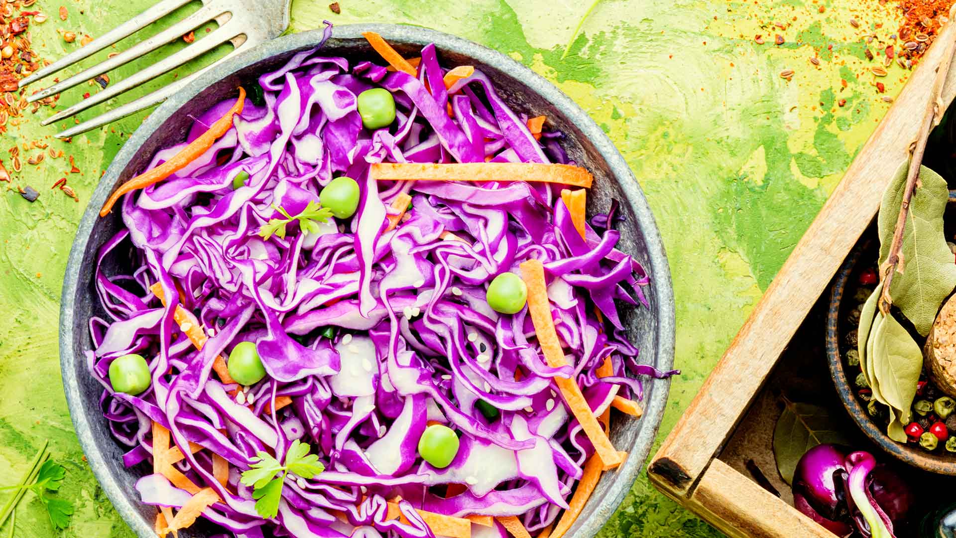 Crunchy Edamame Slaw