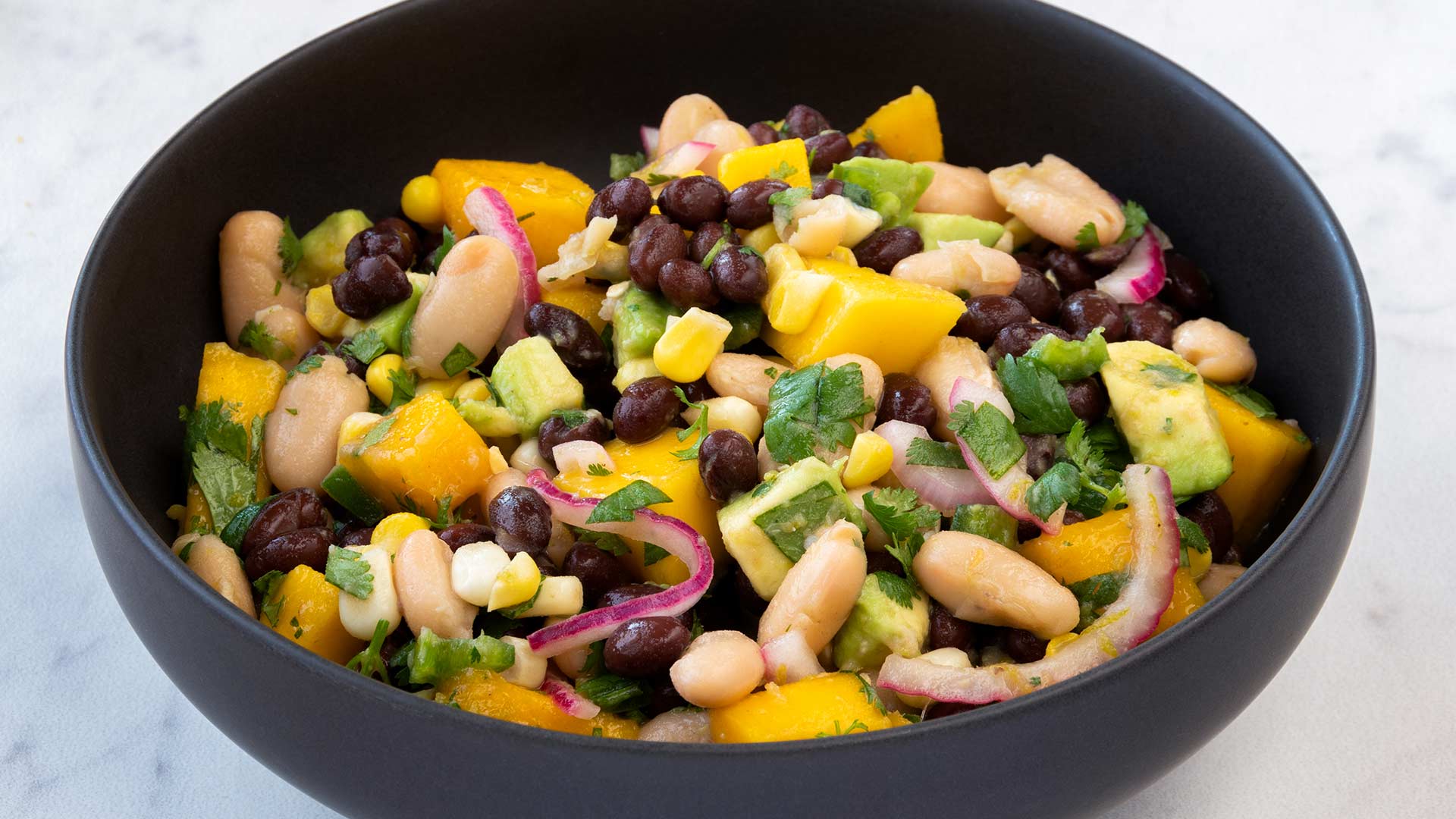 Chunky Mango Black Bean Salsa