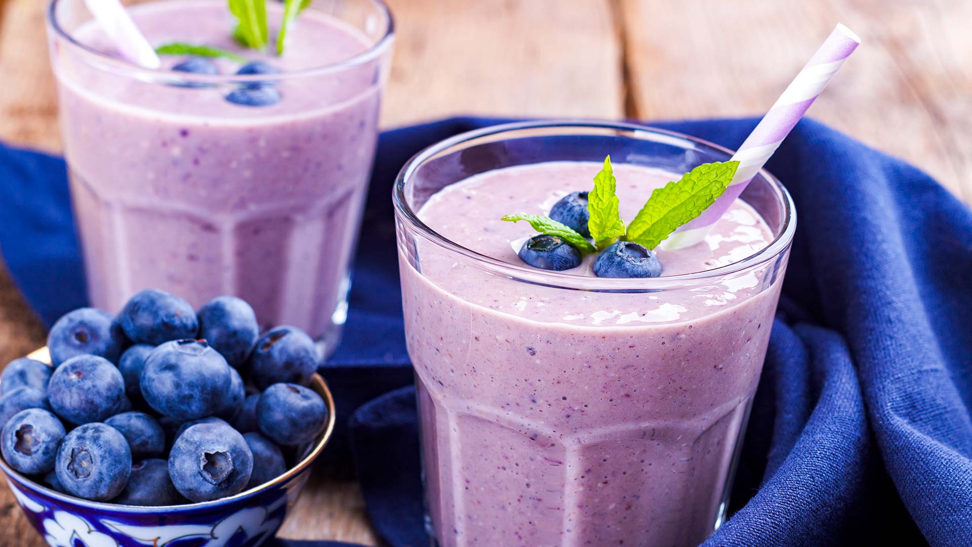 Blueberry Protein Smoothie