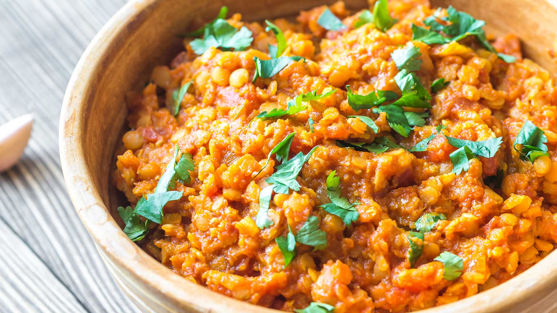 Red Lentils with Turmeric