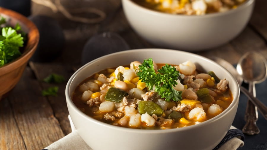 Recipe: Skinny White Chicken Chili 