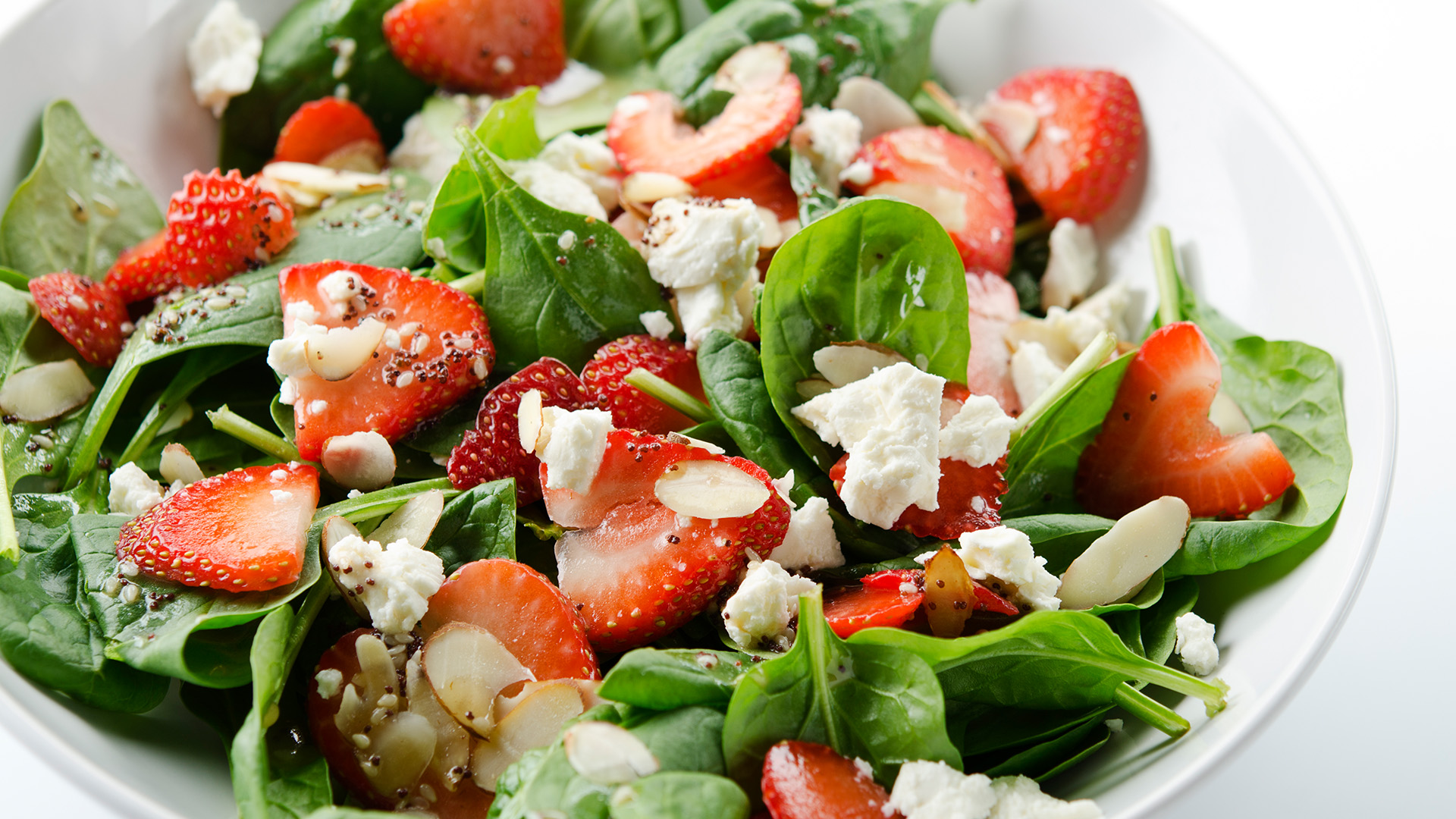 Strawberry & Spinach Salad