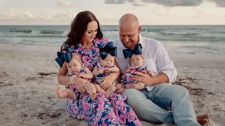 Couple’s Journey with Triplets: ‘That’s Where It Got Scary’