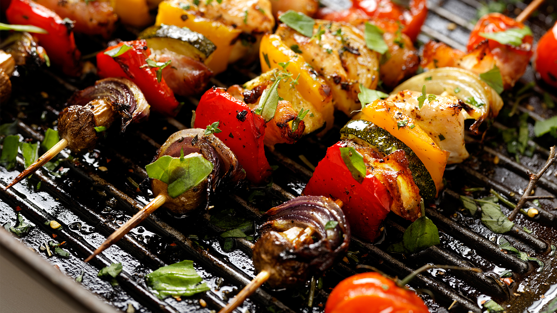 Grilled Vegetable Skewers