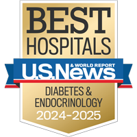 U.S. News and World Report Best Hospitals Diabetes and Endocrinology 2024-2025