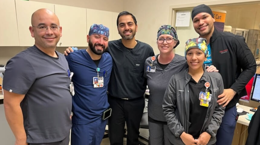 Orlando Health St. Cloud Hospital performs its first thrombectomy