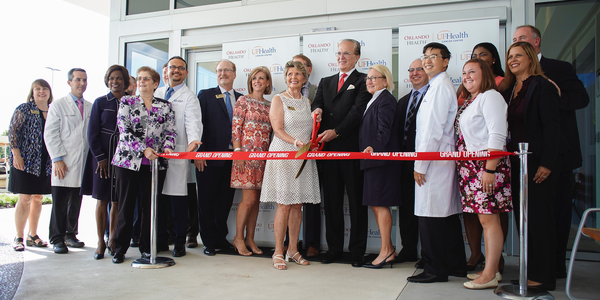 Orlando Health, West Orange Healthcare District Celebrate Opening Of New Cancer Center in West Orange County