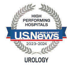 High Performing Hospitals U.S. News & World Report 2023-2024 Urology