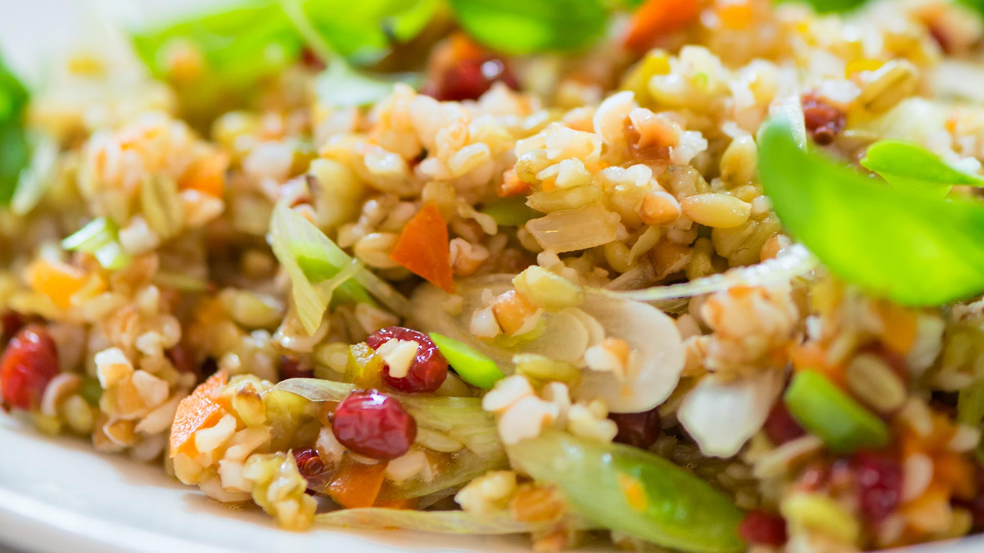 Freekeh With Pesto