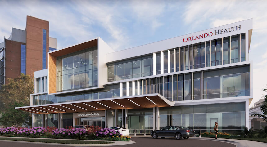 Orlando Health Neuroscience Institute 2022 Rendering