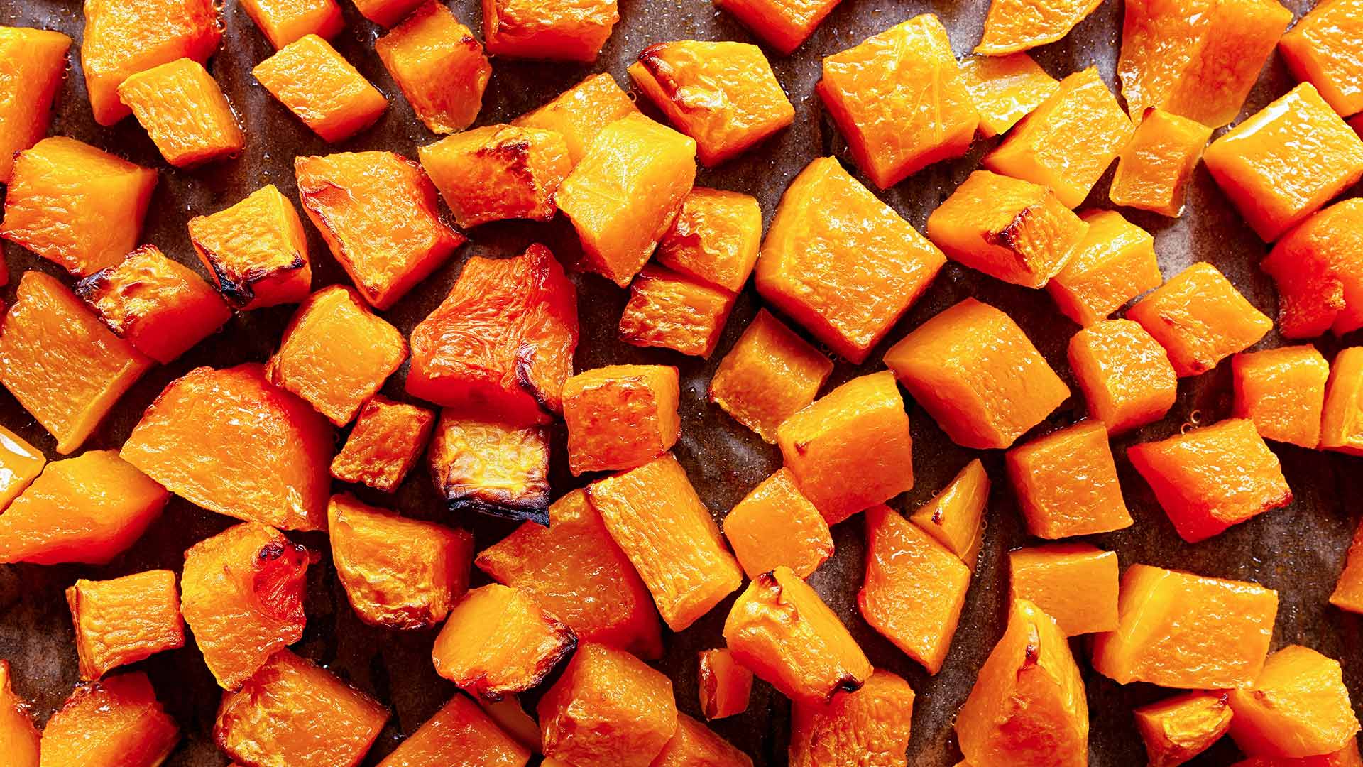 Roasted Butternut Squash With Sautéed Shiitake Mushrooms and Fresh Sage