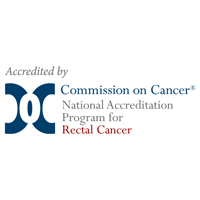 Accredited by Commission on Cancer National Accreditation Program for Rectal Cancer
