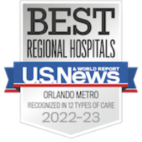 Best Regional Hospitals U.S. News & World Report Orlando Metro Recognized in 12 Types of Care 2022-23