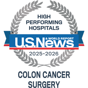USNWR Colon Cancer Badge