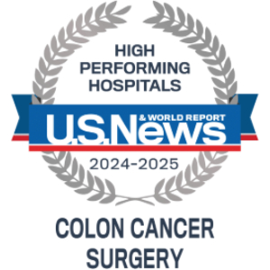 USNWR Colon Cancer Badge