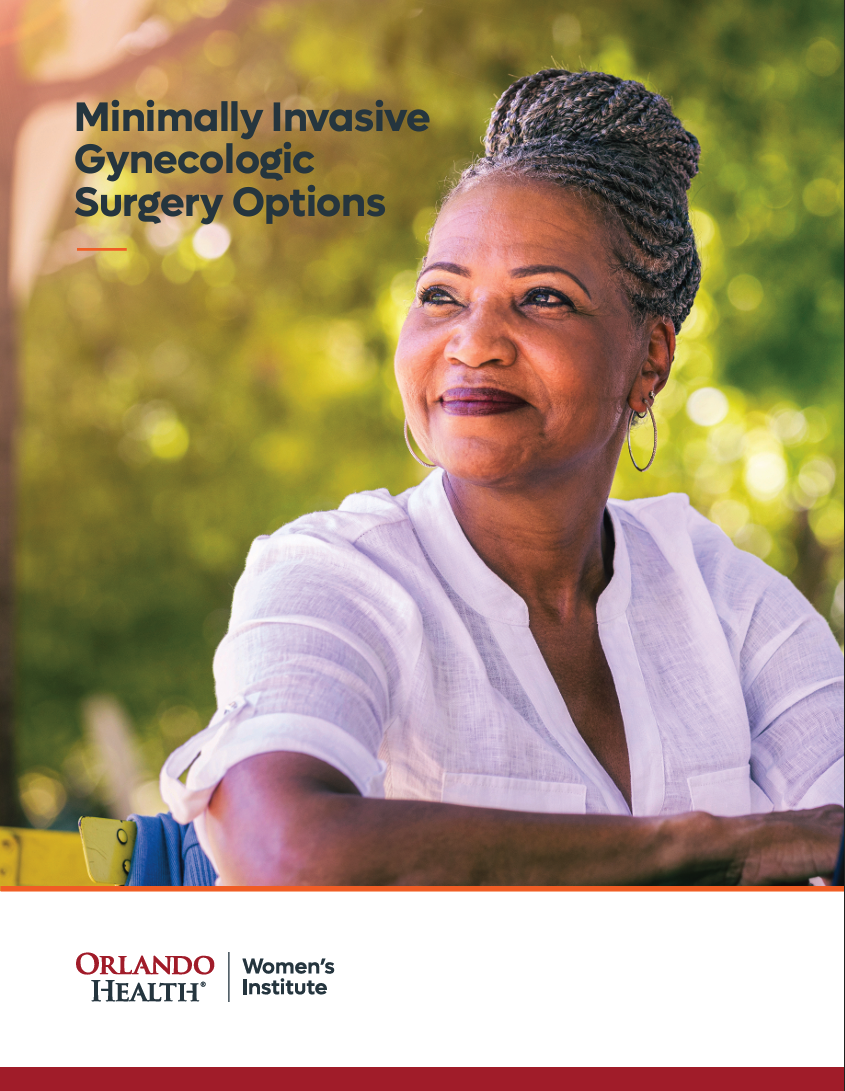 Minimally Invasive Gynecologic Surgery Options Guide Cover