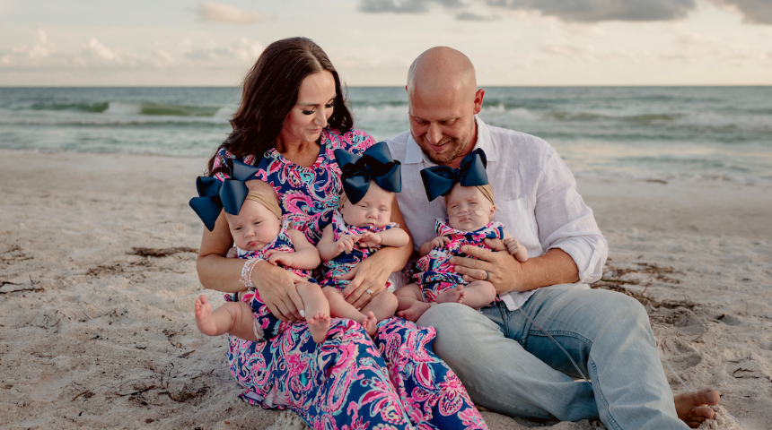 Couple’s Journey with Triplets: ‘That’s Where It Got Scary’