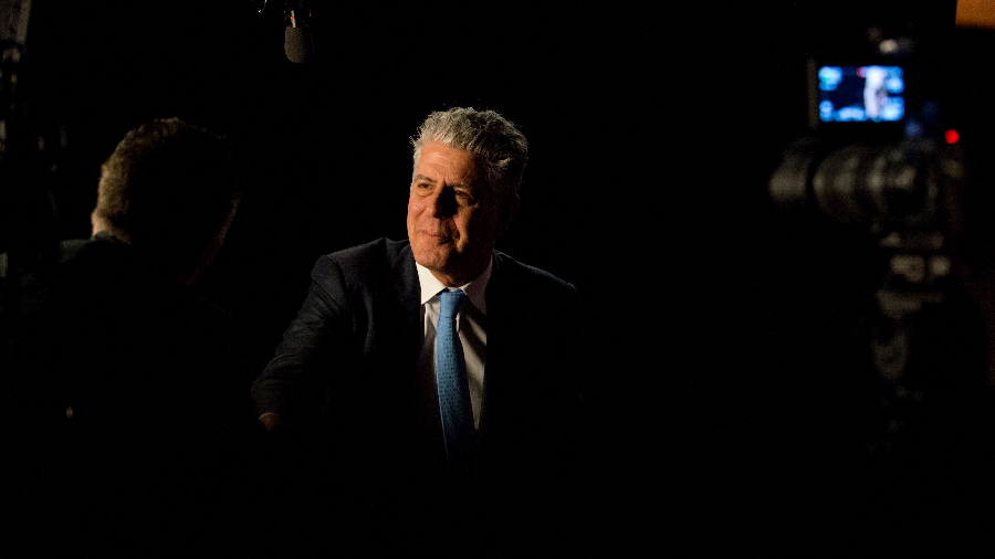 Anthony Bourdain, chef, writer and television personality.
